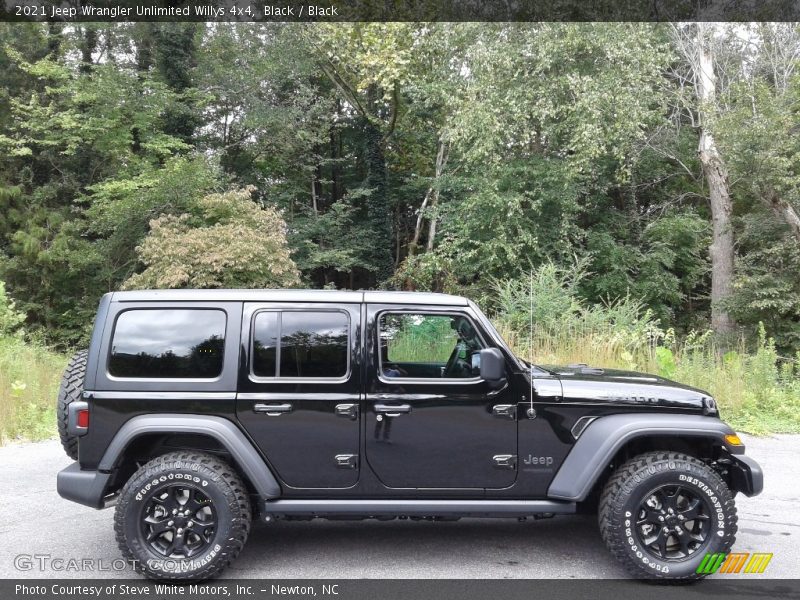  2021 Wrangler Unlimited Willys 4x4 Black