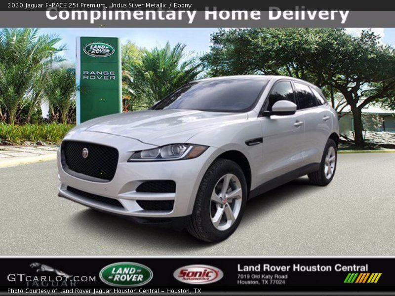 Indus Silver Metallic / Ebony 2020 Jaguar F-PACE 25t Premium