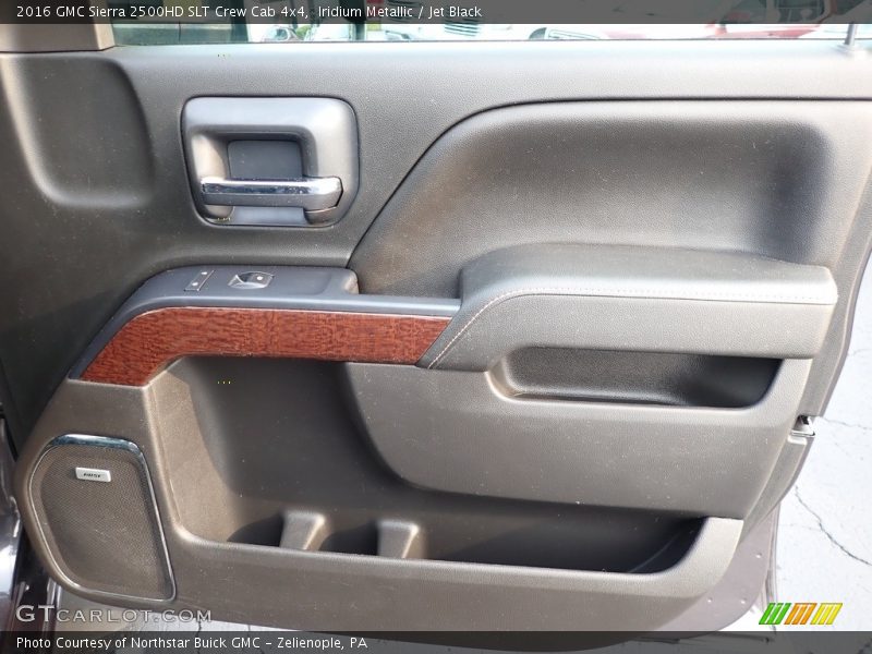 Door Panel of 2016 Sierra 2500HD SLT Crew Cab 4x4