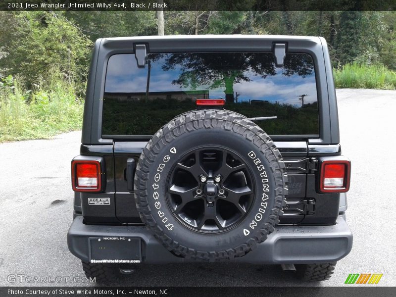 Black / Black 2021 Jeep Wrangler Unlimited Willys 4x4