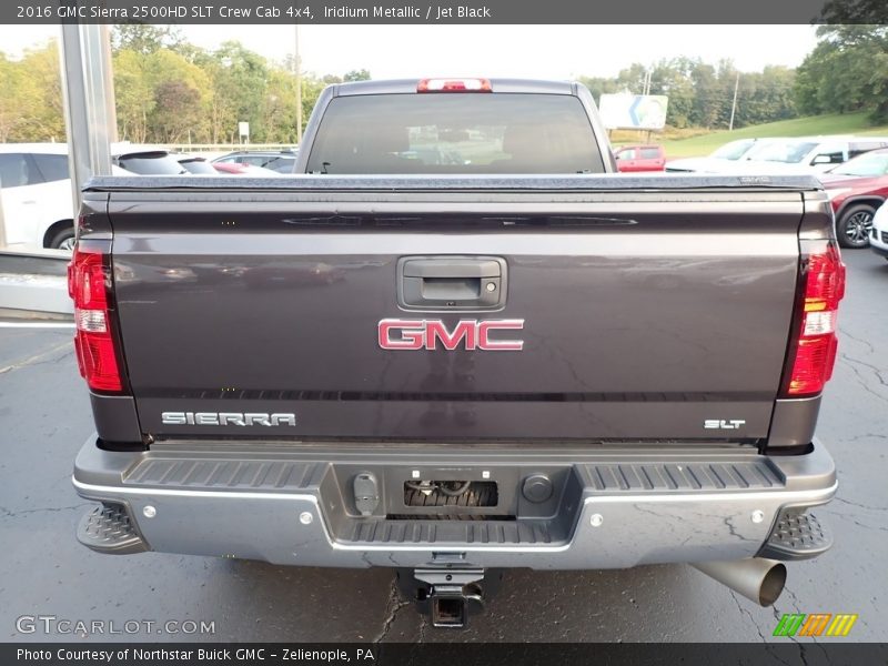 Iridium Metallic / Jet Black 2016 GMC Sierra 2500HD SLT Crew Cab 4x4