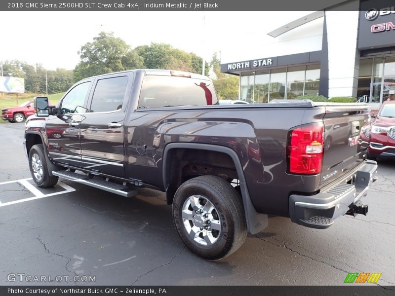 Iridium Metallic / Jet Black 2016 GMC Sierra 2500HD SLT Crew Cab 4x4