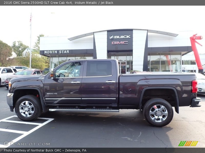 Iridium Metallic / Jet Black 2016 GMC Sierra 2500HD SLT Crew Cab 4x4