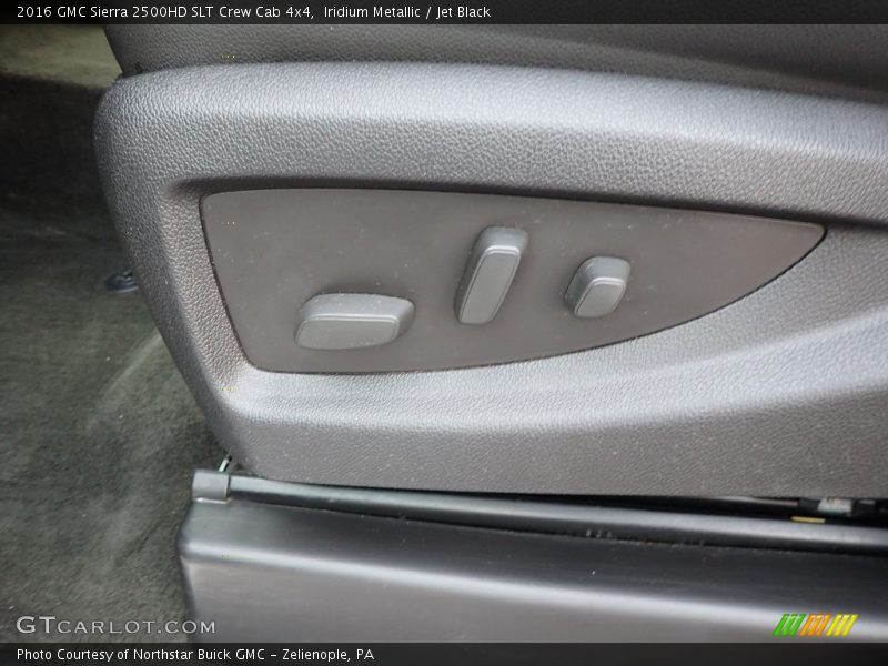 Iridium Metallic / Jet Black 2016 GMC Sierra 2500HD SLT Crew Cab 4x4