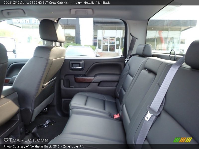 Rear Seat of 2016 Sierra 2500HD SLT Crew Cab 4x4
