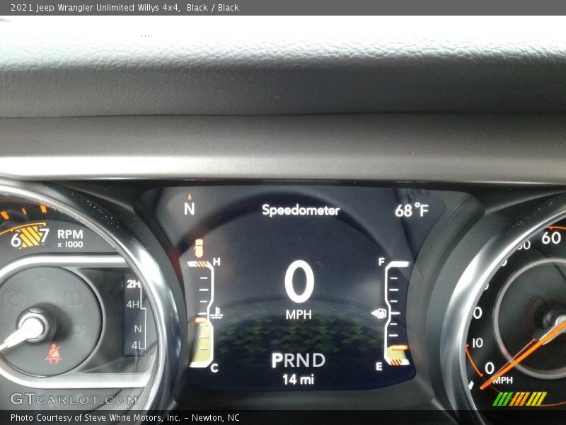  2021 Wrangler Unlimited Willys 4x4 Willys 4x4 Gauges