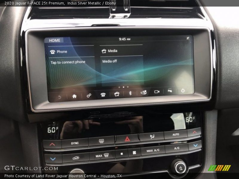 Indus Silver Metallic / Ebony 2020 Jaguar F-PACE 25t Premium