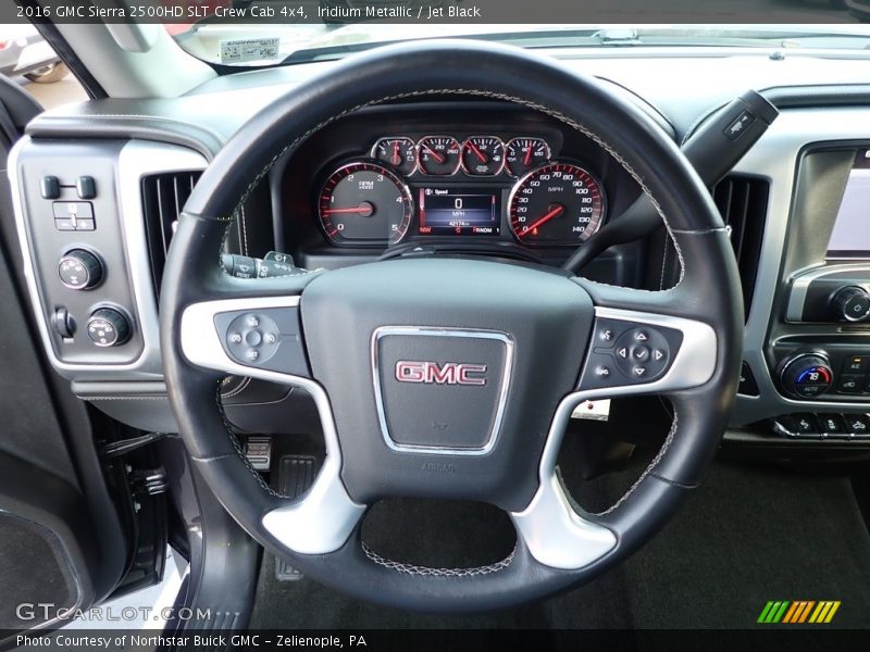  2016 Sierra 2500HD SLT Crew Cab 4x4 Steering Wheel