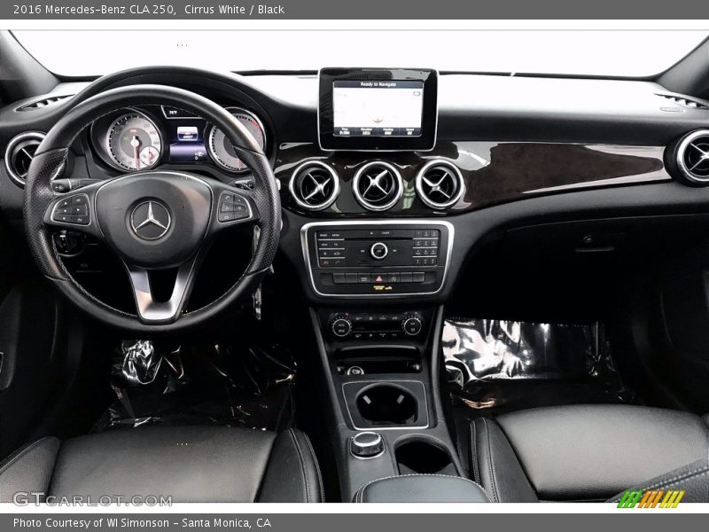 Cirrus White / Black 2016 Mercedes-Benz CLA 250