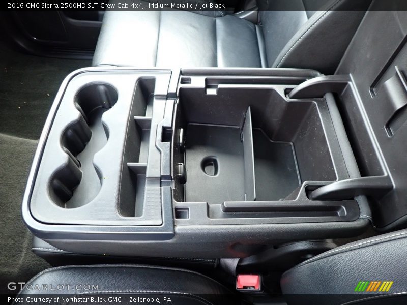 Iridium Metallic / Jet Black 2016 GMC Sierra 2500HD SLT Crew Cab 4x4