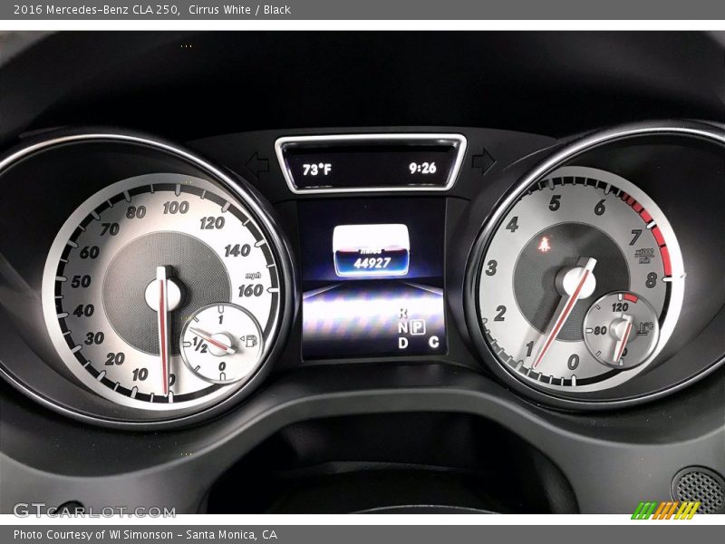 Cirrus White / Black 2016 Mercedes-Benz CLA 250