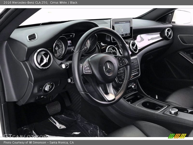 Cirrus White / Black 2016 Mercedes-Benz CLA 250