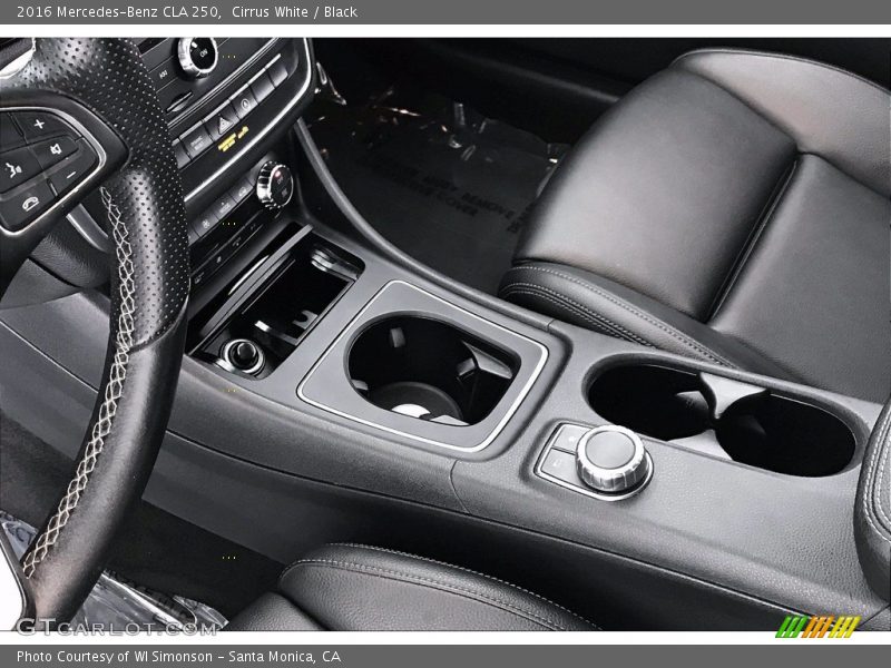 Cirrus White / Black 2016 Mercedes-Benz CLA 250