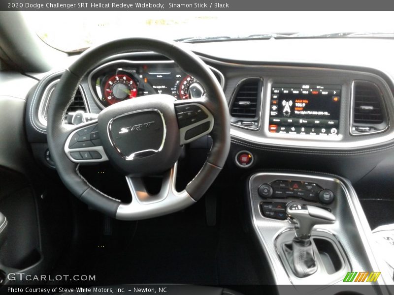 Dashboard of 2020 Challenger SRT Hellcat Redeye Widebody