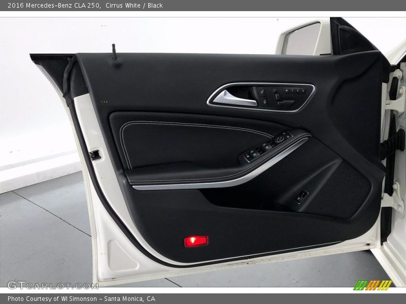 Cirrus White / Black 2016 Mercedes-Benz CLA 250