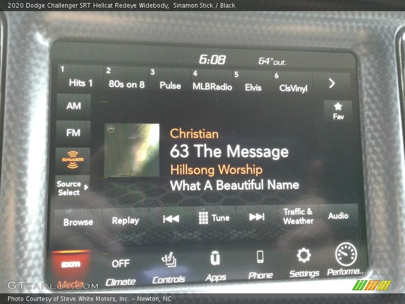 Sinamon Stick / Black 2020 Dodge Challenger SRT Hellcat Redeye Widebody