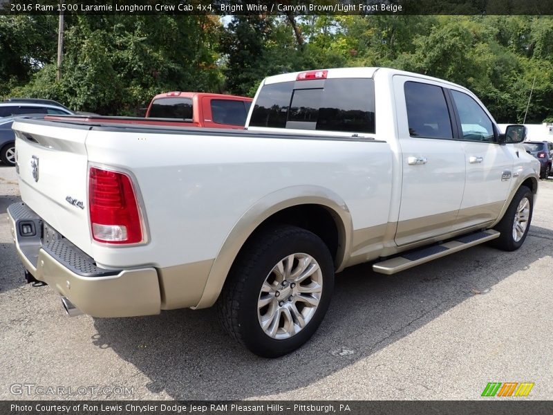 2016 1500 Laramie Longhorn Crew Cab 4x4 Bright White