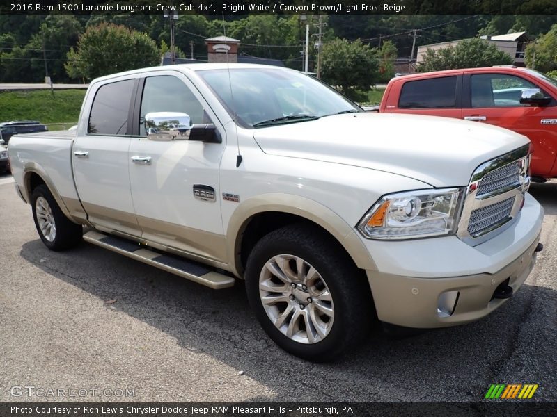  2016 1500 Laramie Longhorn Crew Cab 4x4 Bright White