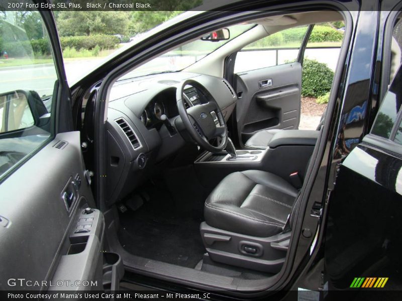Black / Charcoal Black 2007 Ford Edge SEL Plus