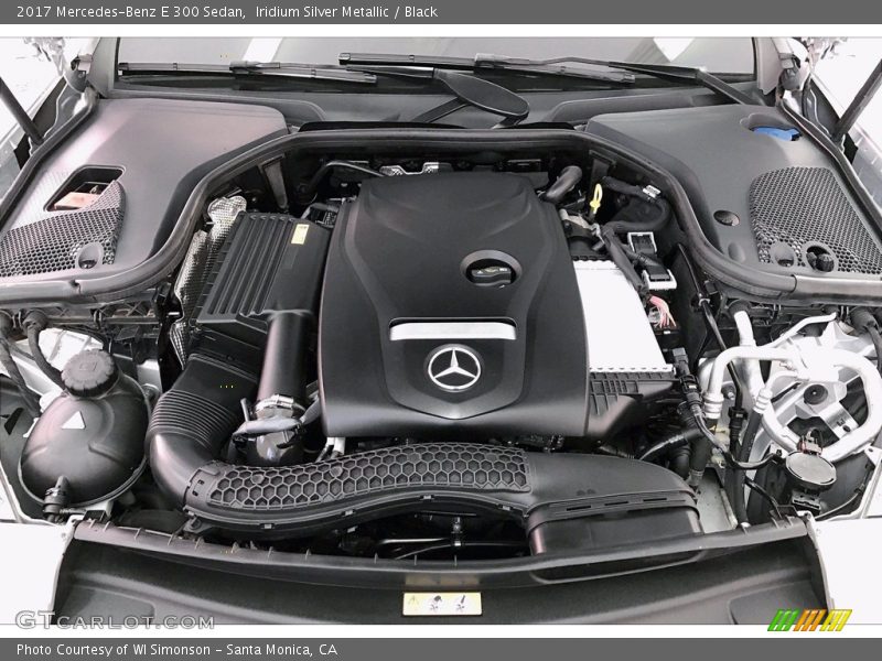 Iridium Silver Metallic / Black 2017 Mercedes-Benz E 300 Sedan