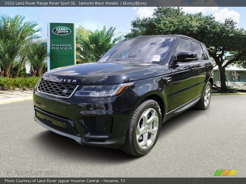 Santorini Black Metallic / Ebony/Ebony 2020 Land Rover Range Rover Sport SE