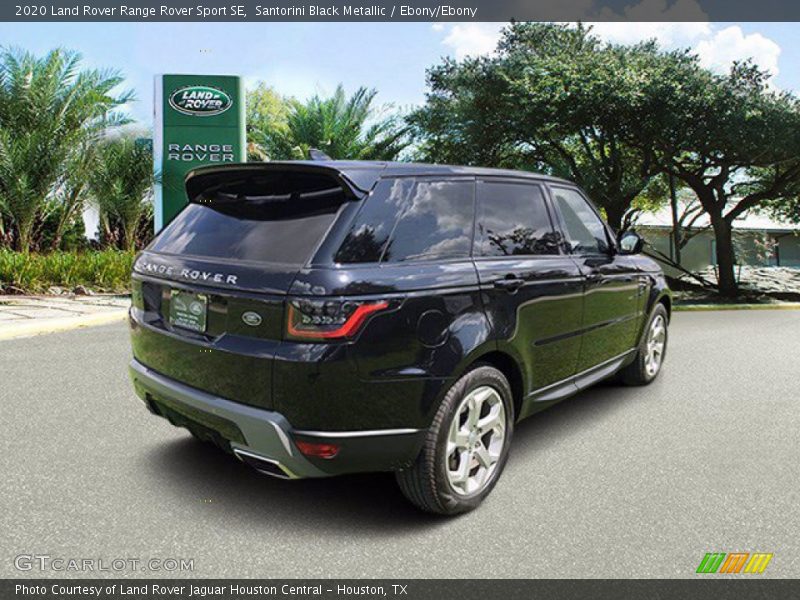 Santorini Black Metallic / Ebony/Ebony 2020 Land Rover Range Rover Sport SE
