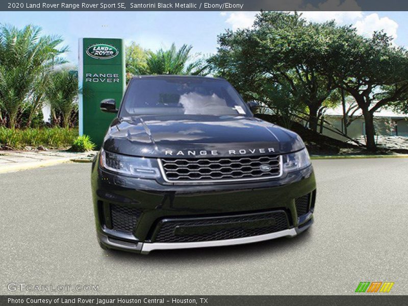 Santorini Black Metallic / Ebony/Ebony 2020 Land Rover Range Rover Sport SE