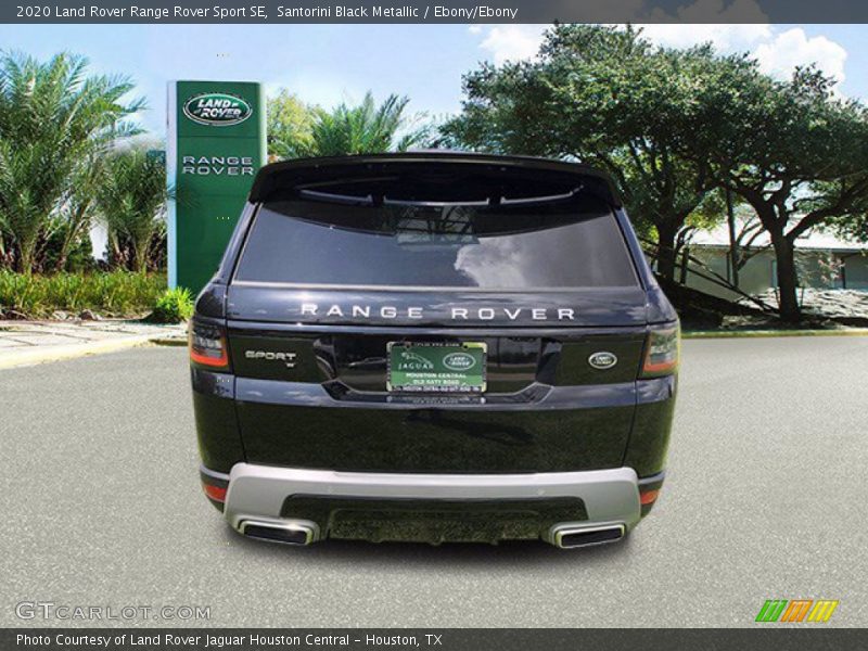 Santorini Black Metallic / Ebony/Ebony 2020 Land Rover Range Rover Sport SE