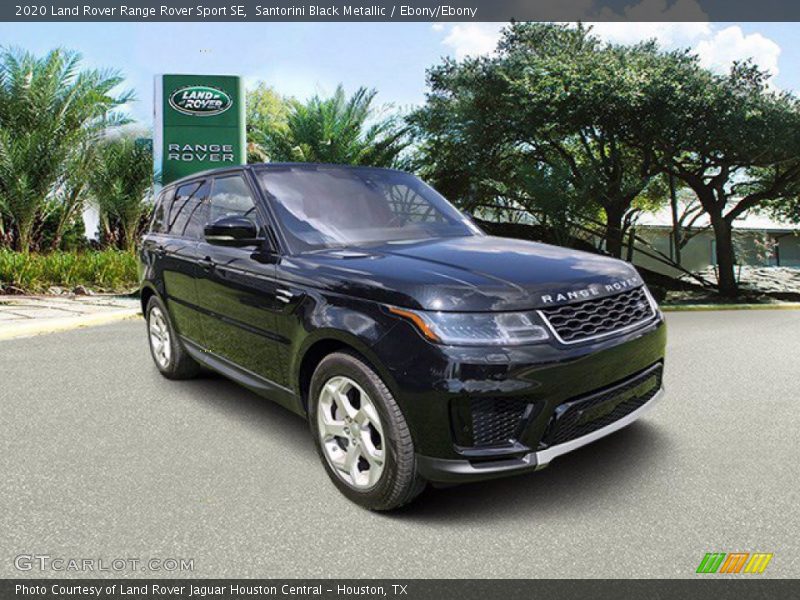 Santorini Black Metallic / Ebony/Ebony 2020 Land Rover Range Rover Sport SE