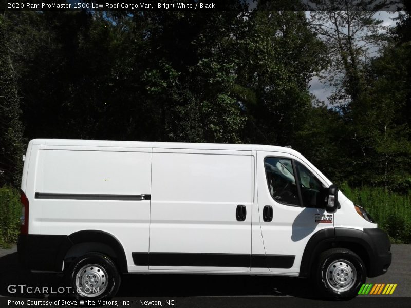 Bright White / Black 2020 Ram ProMaster 1500 Low Roof Cargo Van