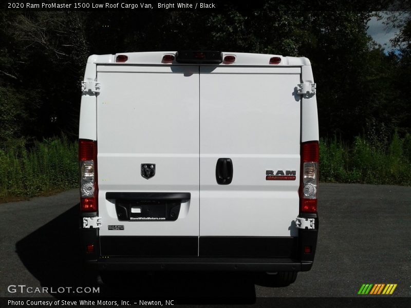 Bright White / Black 2020 Ram ProMaster 1500 Low Roof Cargo Van
