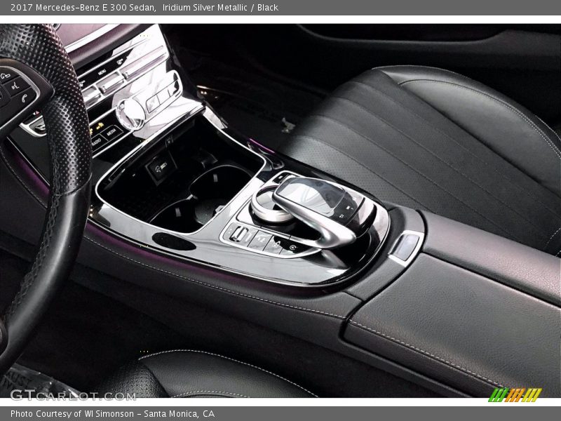 Iridium Silver Metallic / Black 2017 Mercedes-Benz E 300 Sedan