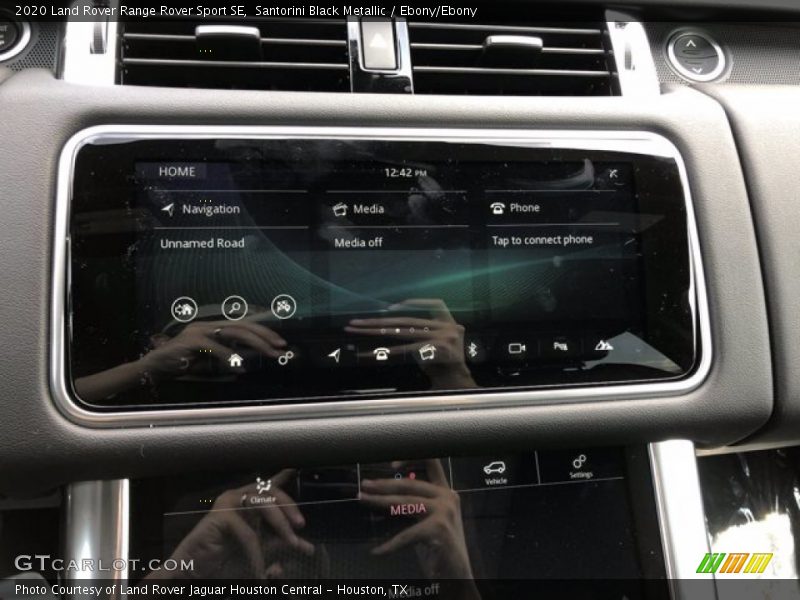 Santorini Black Metallic / Ebony/Ebony 2020 Land Rover Range Rover Sport SE