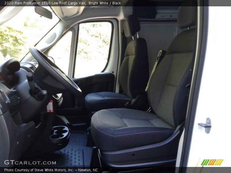 Bright White / Black 2020 Ram ProMaster 1500 Low Roof Cargo Van
