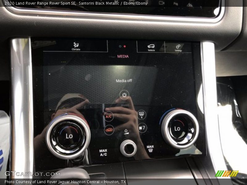 Santorini Black Metallic / Ebony/Ebony 2020 Land Rover Range Rover Sport SE