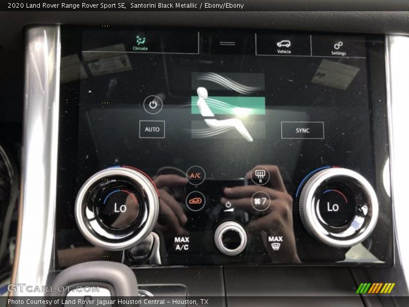 Santorini Black Metallic / Ebony/Ebony 2020 Land Rover Range Rover Sport SE