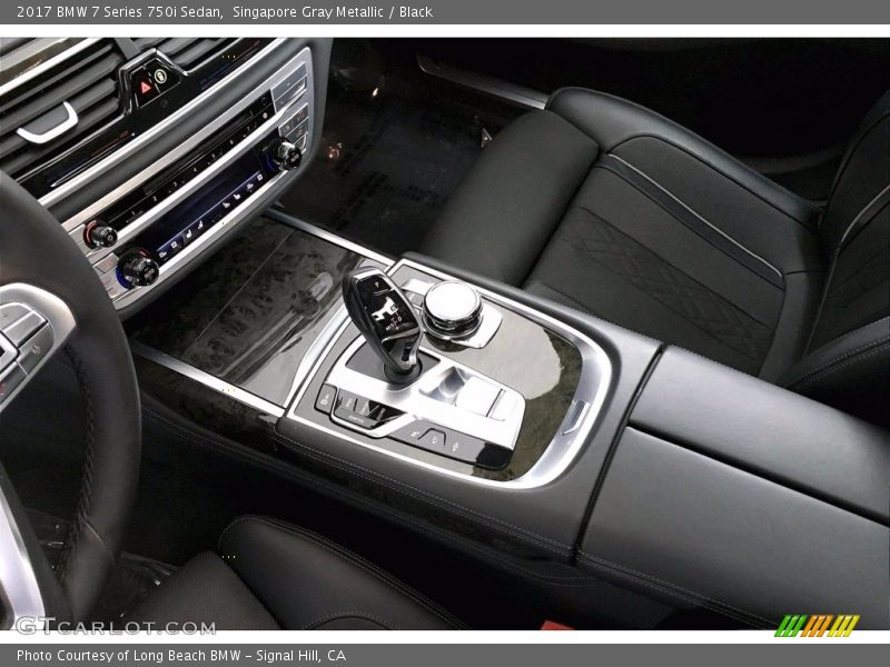 Singapore Gray Metallic / Black 2017 BMW 7 Series 750i Sedan