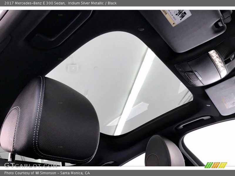 Iridium Silver Metallic / Black 2017 Mercedes-Benz E 300 Sedan