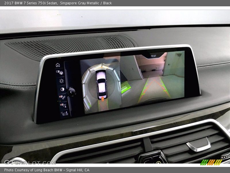 Singapore Gray Metallic / Black 2017 BMW 7 Series 750i Sedan