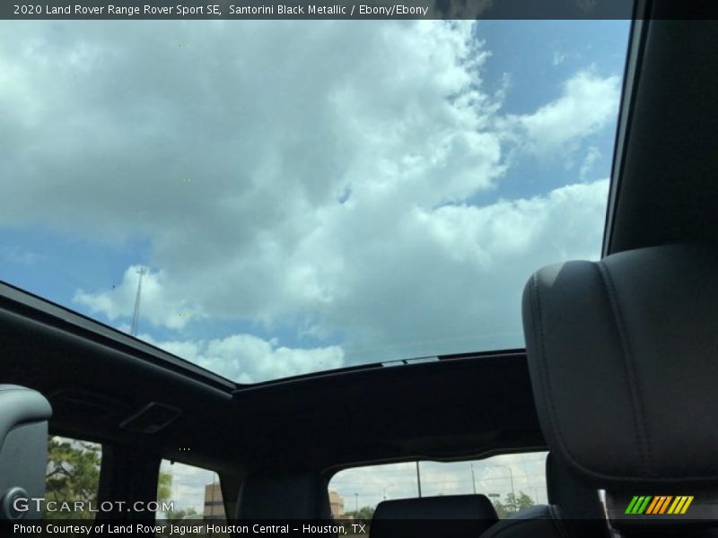 Santorini Black Metallic / Ebony/Ebony 2020 Land Rover Range Rover Sport SE
