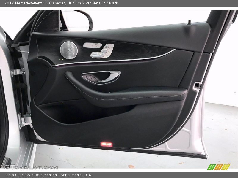 Iridium Silver Metallic / Black 2017 Mercedes-Benz E 300 Sedan