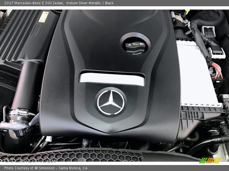 Iridium Silver Metallic / Black 2017 Mercedes-Benz E 300 Sedan