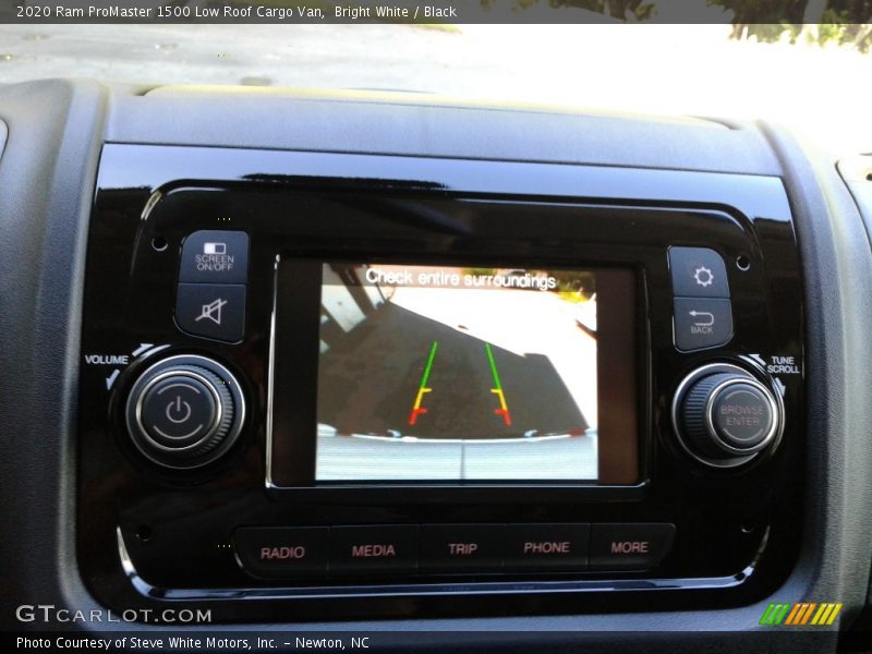 Bright White / Black 2020 Ram ProMaster 1500 Low Roof Cargo Van