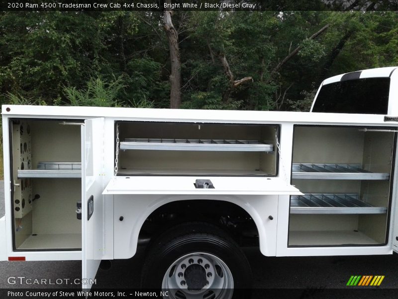 Bright White / Black/Diesel Gray 2020 Ram 4500 Tradesman Crew Cab 4x4 Chassis
