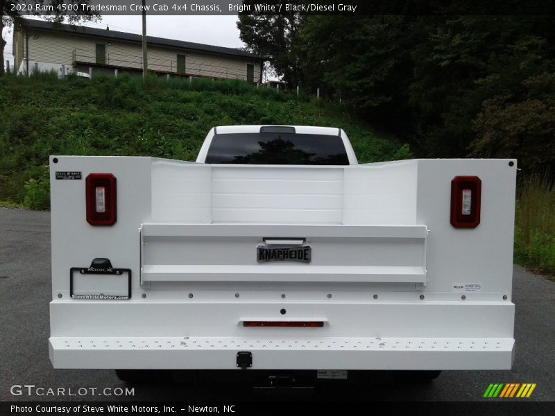 Bright White / Black/Diesel Gray 2020 Ram 4500 Tradesman Crew Cab 4x4 Chassis