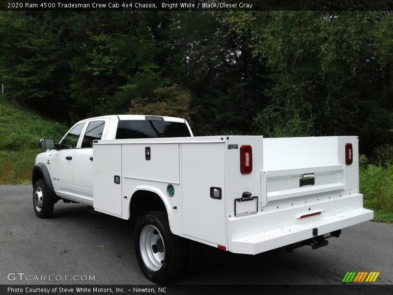 Bright White / Black/Diesel Gray 2020 Ram 4500 Tradesman Crew Cab 4x4 Chassis