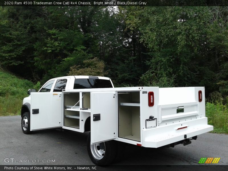 Bright White / Black/Diesel Gray 2020 Ram 4500 Tradesman Crew Cab 4x4 Chassis