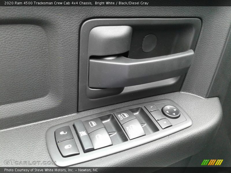 Bright White / Black/Diesel Gray 2020 Ram 4500 Tradesman Crew Cab 4x4 Chassis