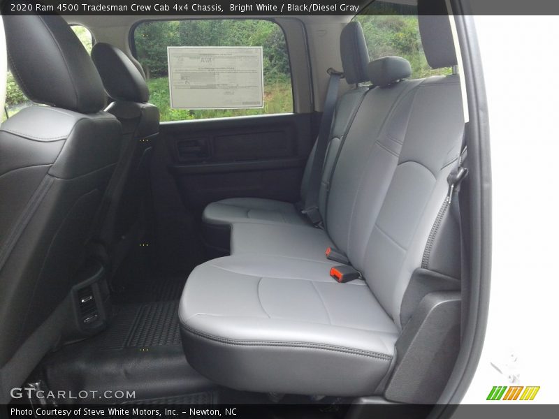 Bright White / Black/Diesel Gray 2020 Ram 4500 Tradesman Crew Cab 4x4 Chassis