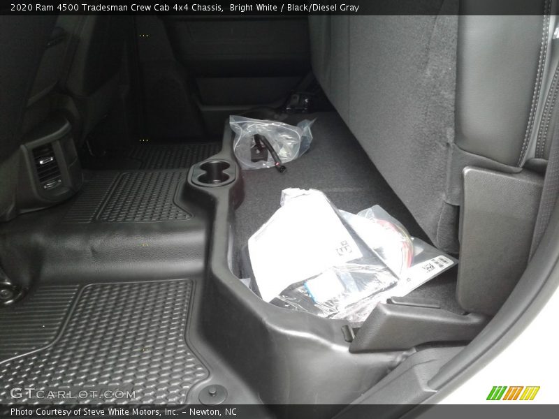 Bright White / Black/Diesel Gray 2020 Ram 4500 Tradesman Crew Cab 4x4 Chassis